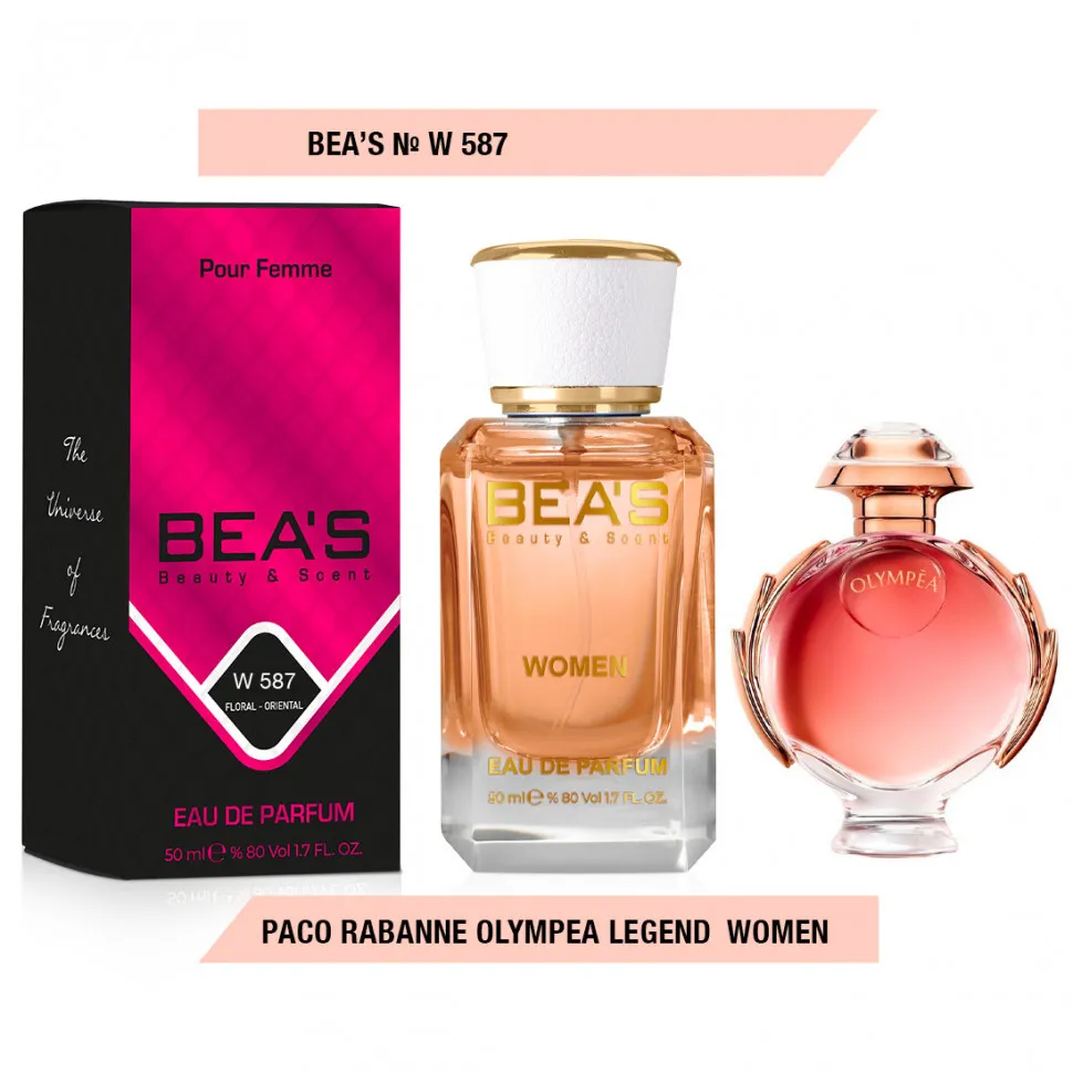 Парфюм BEA'S 50 ml W 587 Paco Rabanne Olympea Legend