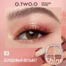 SC073-03 Роскошная ослепительная палетка теней для век 4 цвета Бордовый вельвет 5,5 g