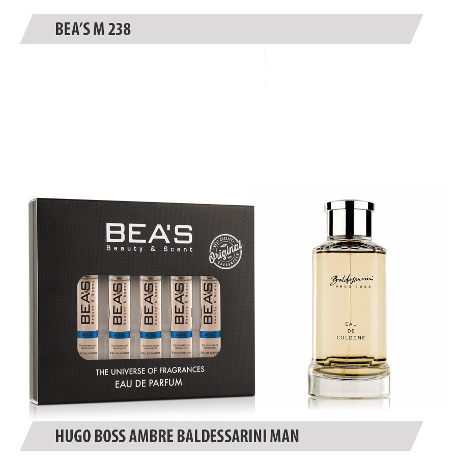 Парфюмерный набор Beas Hugo Boss Baldessarini Ambre Men 5*5мл M 238