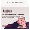 Lorilac очищающая кислородная пузырьковая маска для лица на основе глины 100гр 0178