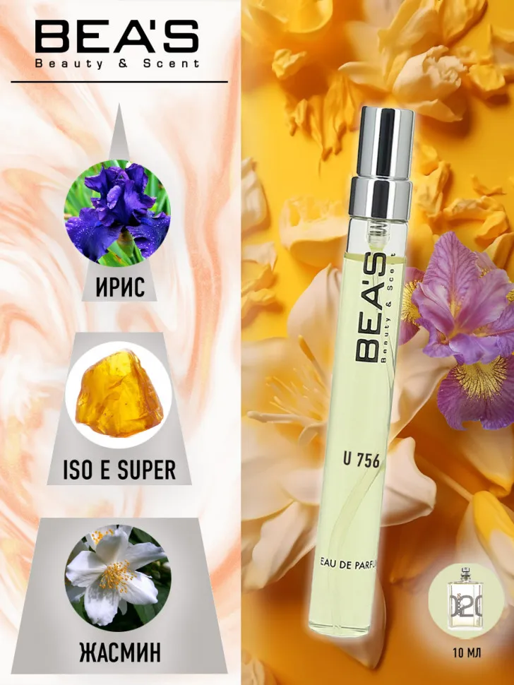 Компактный парфюм BEA'S 10 ml U 701 Escentric 02 Molecules unisex