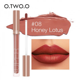 9134-08 O.TWO.O Матовый блеск для губ Honey Whisper 3 ml
