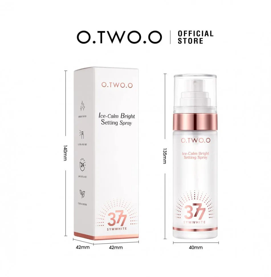 SC076 O.TWO.O Фиксирующий охлаждающий спрей для макияжа 80 ml