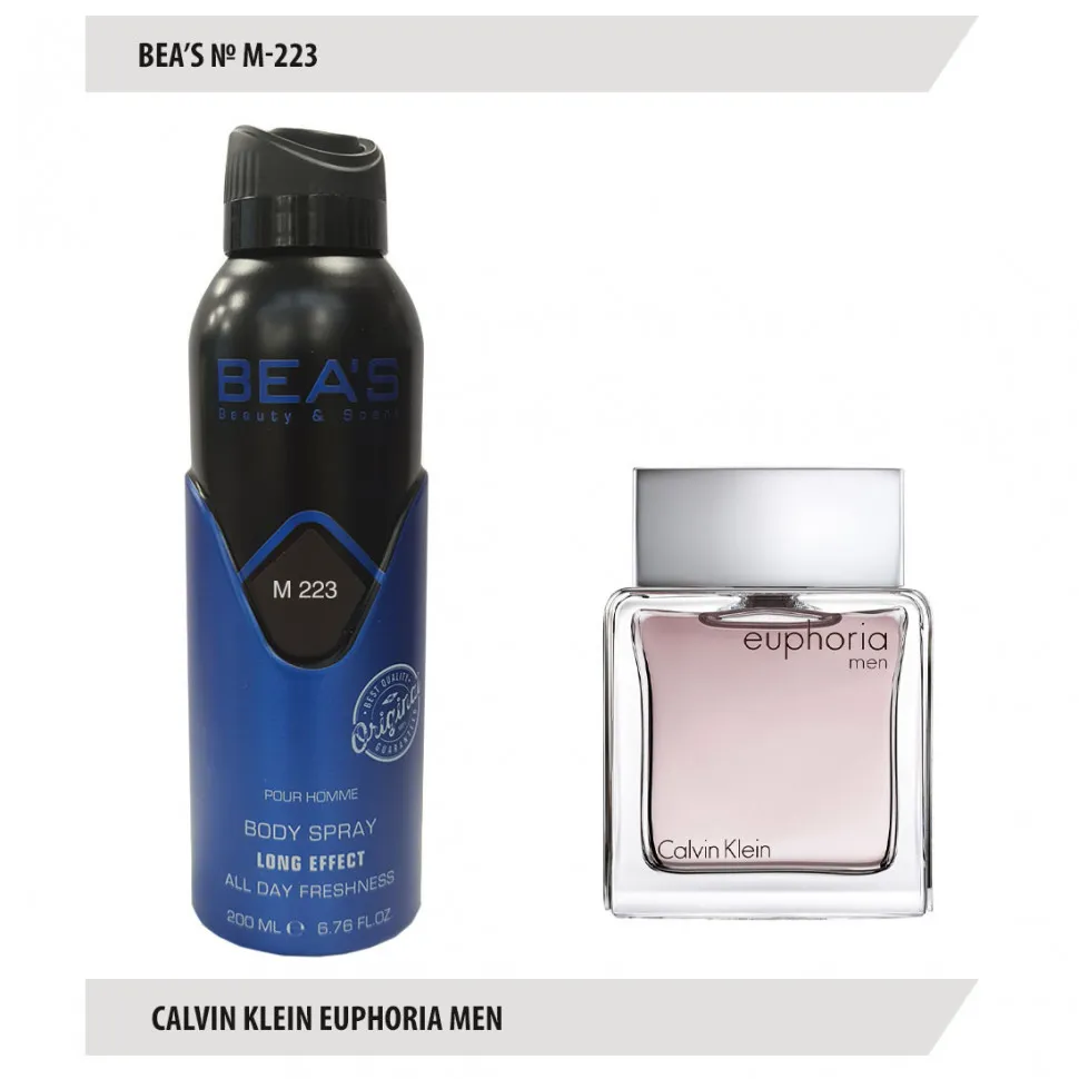BEA'S Дезодорант M223 Calvin Klein Euphoria men 200 ml