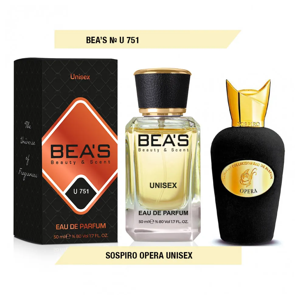 Парфюм BEA'S 50 ml U 751 Sospiro Opera unisex
