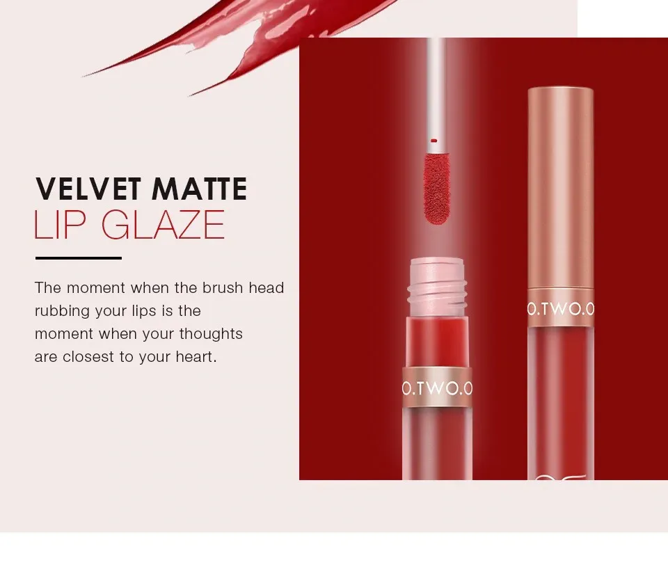 9134-09 O.TWO.O Матовый блеск для губ Honey Whisper 3 ml