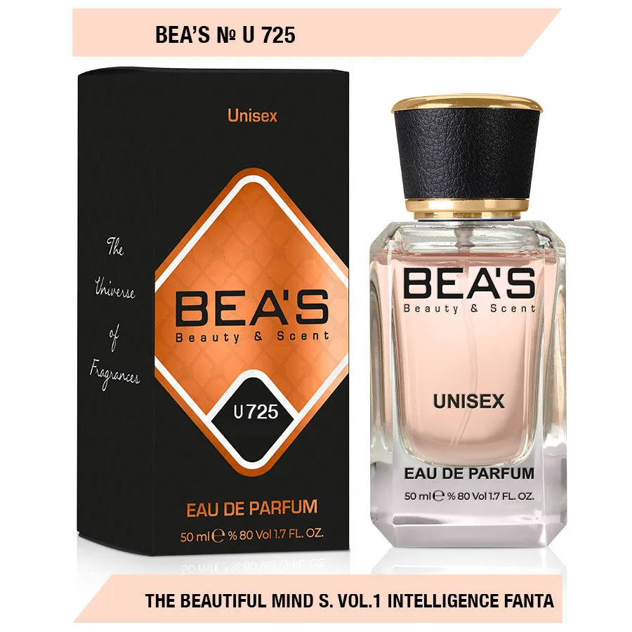 Парфюм BEA'S 50 ml U 725 The Beautiful Mind Series Vol.1 Intelligence Fantasy unisex