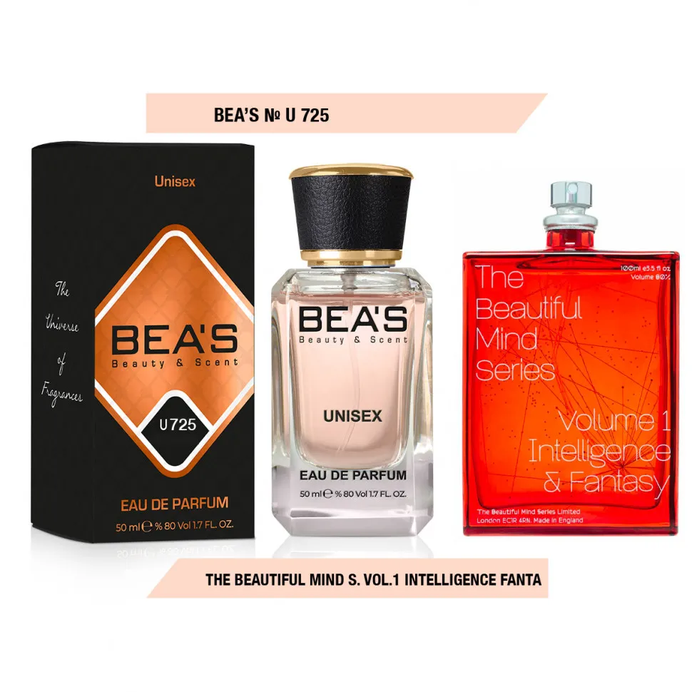 Парфюм Beas The Beautiful Mind Series Vol.1 Intelligence Fanta 50ml unisex арт. U 725
