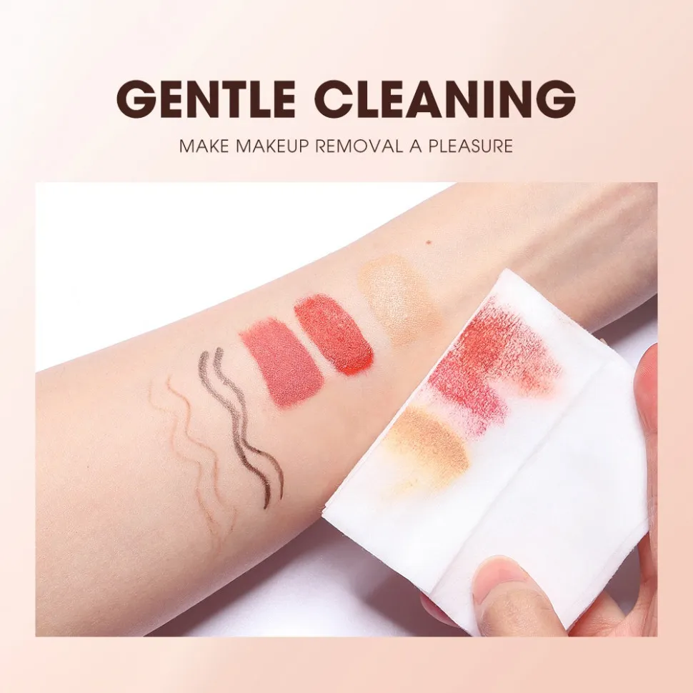 SN004 O.TWO.O Салфетка для снятия макияжа 1шт