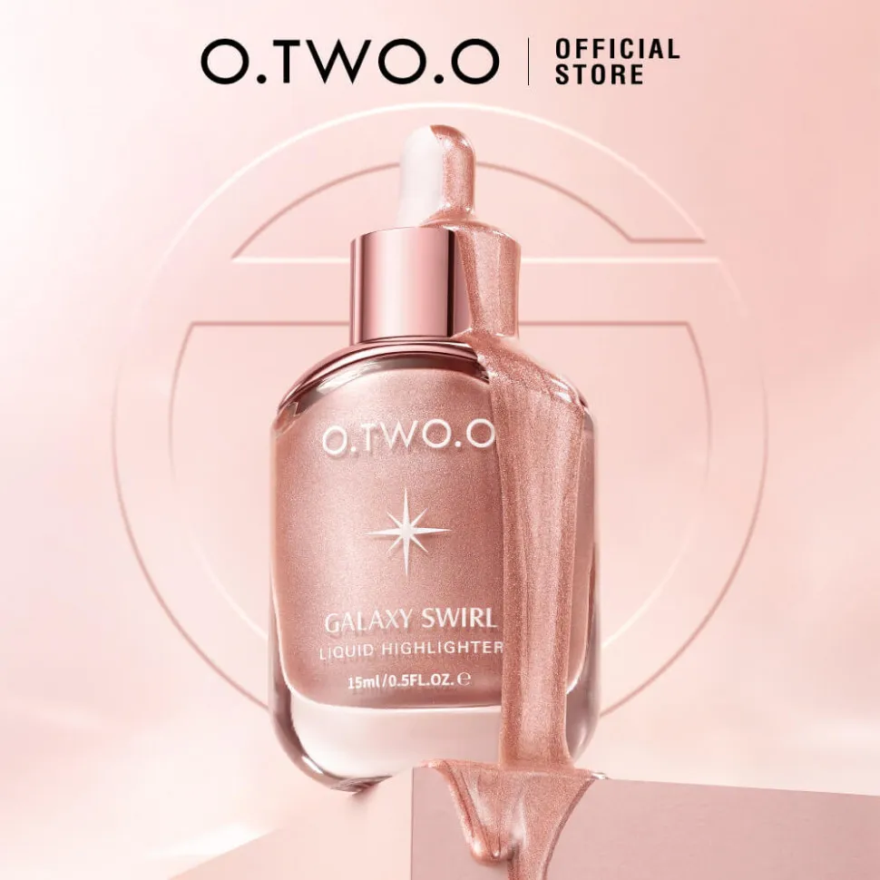 HC005-04 O.TWO.O Ультра Кремовый жидкий хайлайтер Терракотовый 15ml