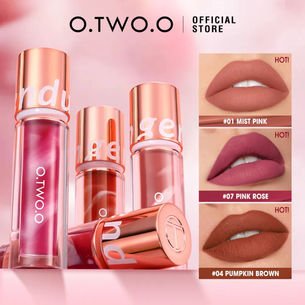 SC057-05 O.TWO.O Водостойкая матовая помада New Trending Lip Gloss 2,5g