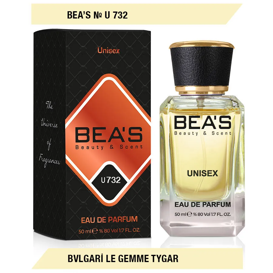 Парфюм BEA'S 50 ml U 732 Bvlgarİ Le Gemme Tygar unisex