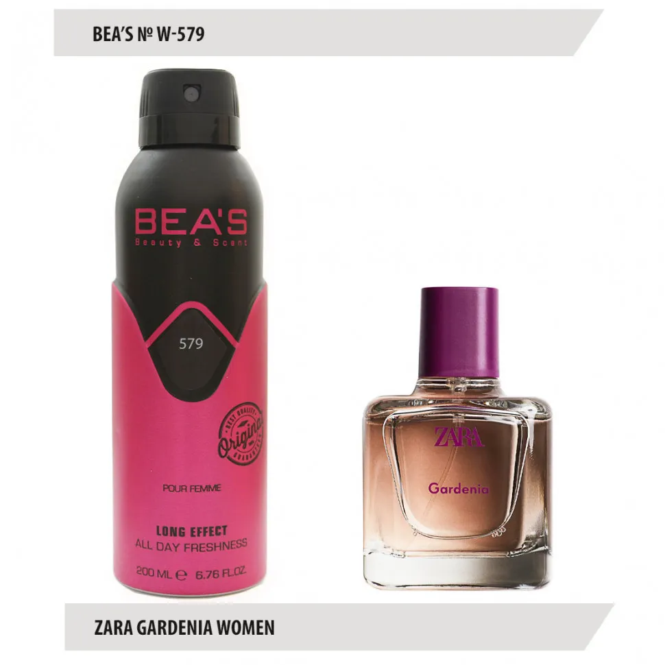 BEA'S Дезодорант W579 Zara Gardenia Women 200 ml BEA'S Дезодорант W579 Zara Gardenia Women 200 ml
