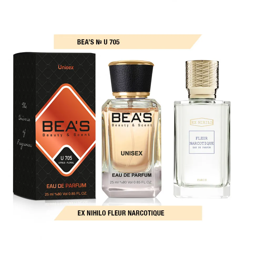 Парфюм BEA'S 25 ml U 705 Ex Nihilo Fleur Narcotique unisex