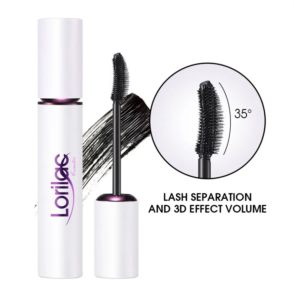 Lorilac Тушь для ресниц 3D объем и разделение ресниц, эффект распахнутых глаз 7мл. E023-2