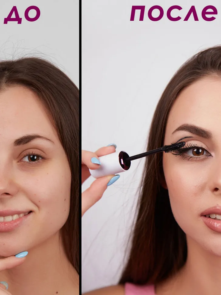 Lorilac Тушь для ресниц 3D объем и разделение ресниц, эффект распахнутых глаз 7мл. E023-2