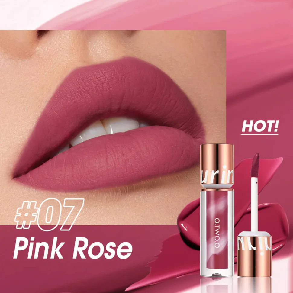 SC057-07 O.TWO.O Водостойкая матовая помада New Trending Lip Gloss 2,5g