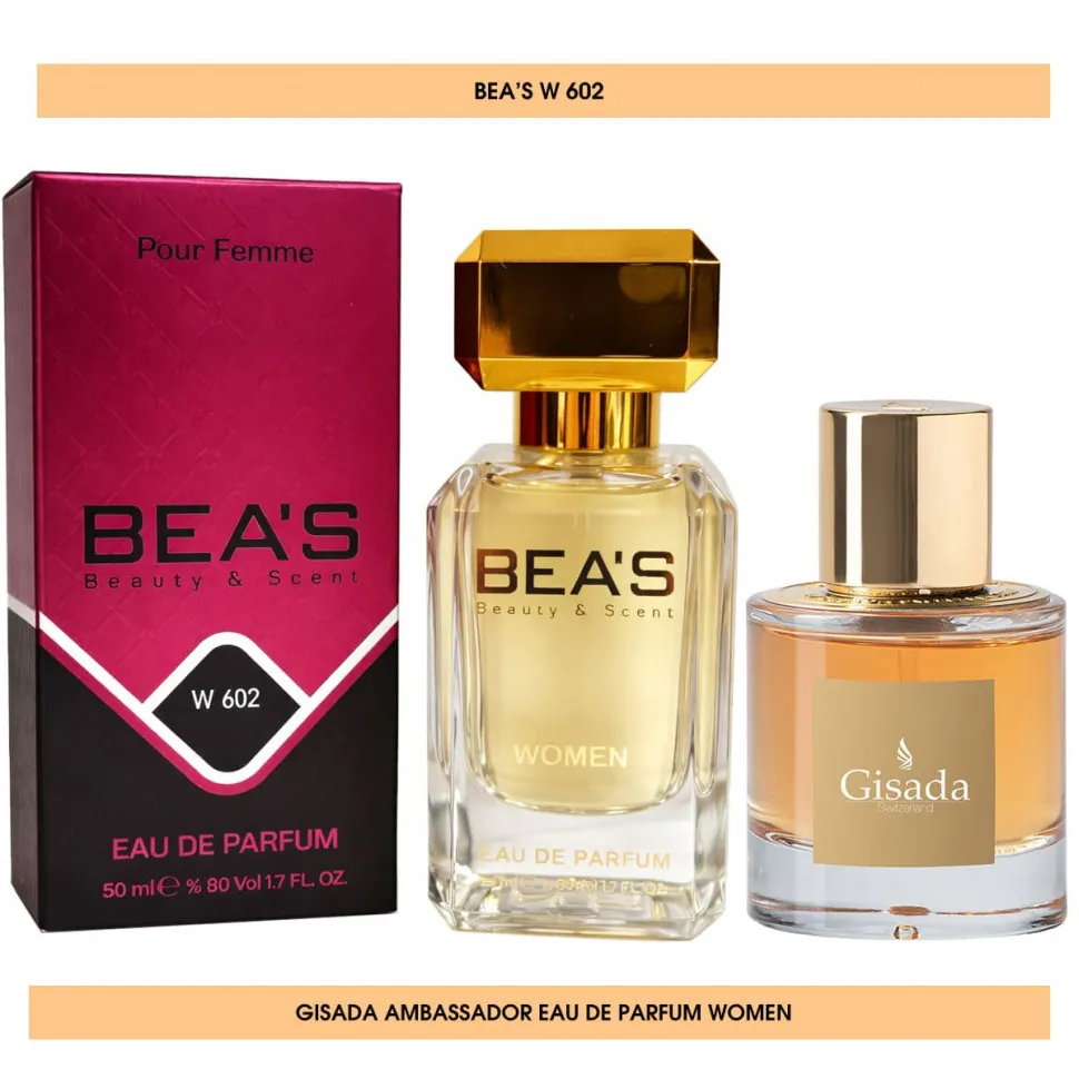 Парфюм BEA'S 50 ml W 602  Gisada Ambassador Eau De Parfum Women 
