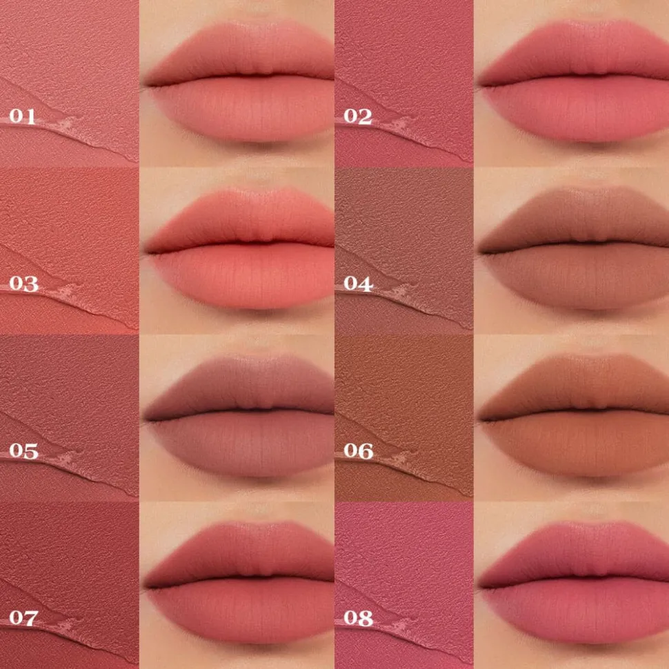 HC017-08 Матовая вельветовая помада для губ Haute Long Wear 4 g