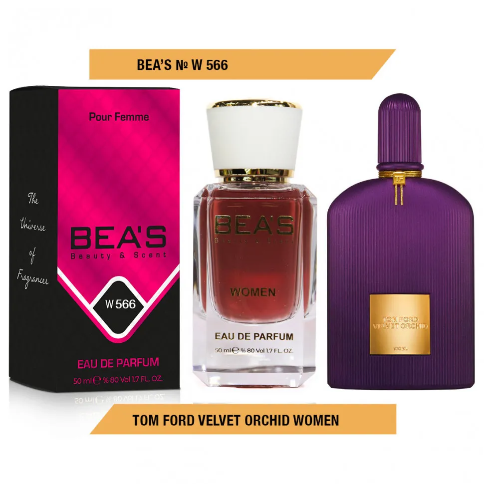 Парфюм BEA'S 50 ml W 566 Tom Ford Velvet Orchid women