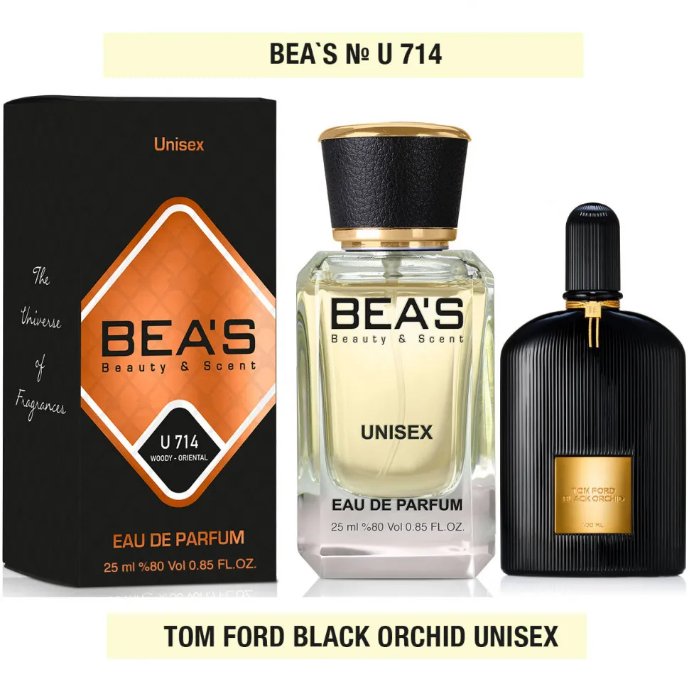 Парфюм BEA'S 25 ml U 714 Tom Ford Black Orchid unisex