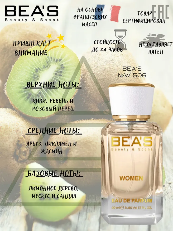 Парфюм BEA'S 50 ml W 506 Dolce Gabbana L Imperatrice 3 for women