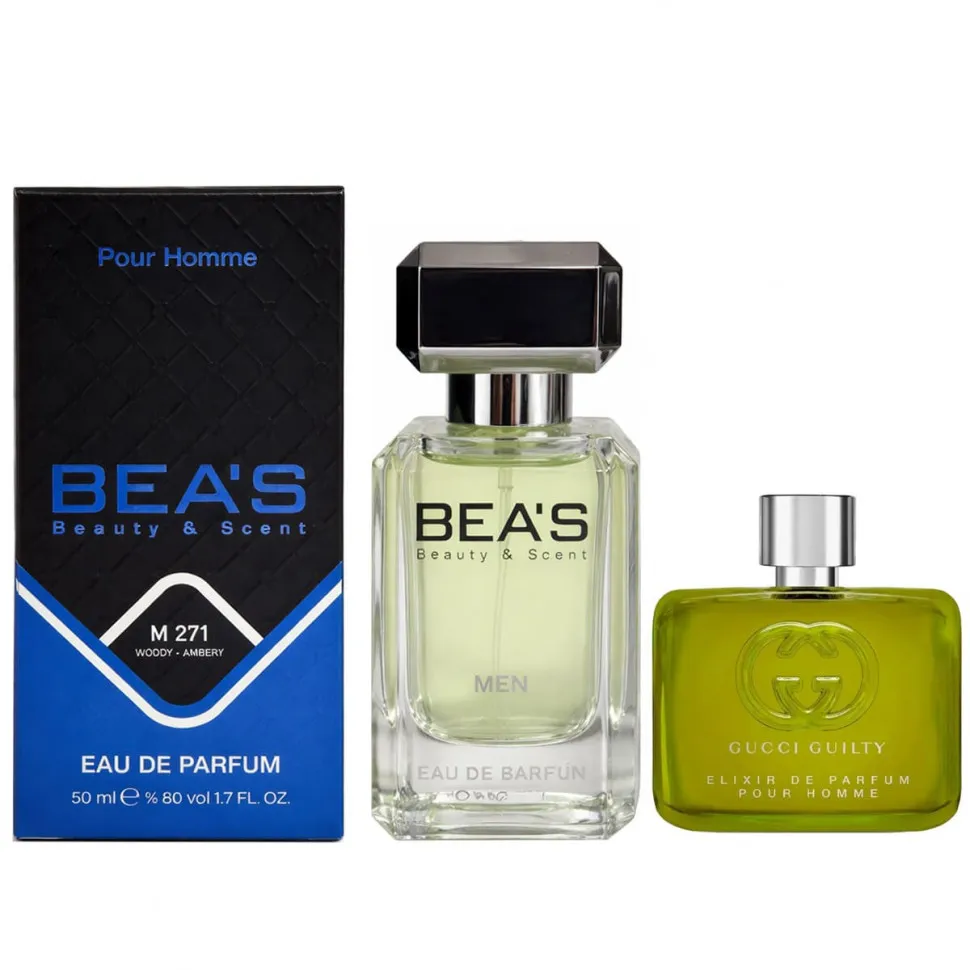 Парфюм BEA'S 50 ml M 271 Gucci Guilty Pour Homme Elixir De Parfum