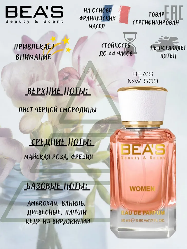 Парфюм BEA'S 50 ml W 509 Giorgio Armani Si for women