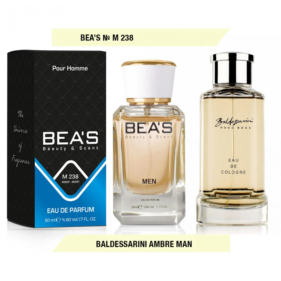 Парфюм BEA'S 50 ml M 238 Baldessarini Ambre men