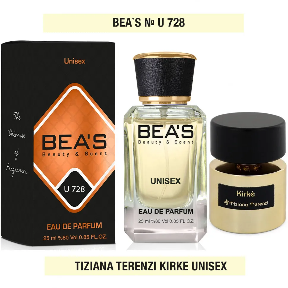 Парфюм BEA'S 25 ml U 728 Tiziana Terenzi Kirke unisex