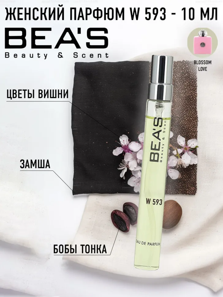 Компактный парфюм BEA'S 10 ml W 593 Amouage Blossom Love for women 