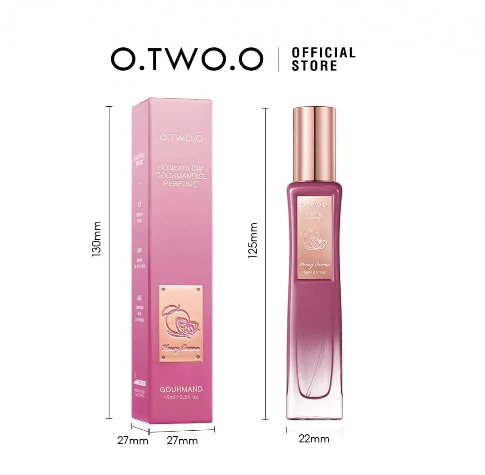 O.TWO.O PF04-02 Парфюм HONEYGLOW - Grapefruit Mousse 15 ml