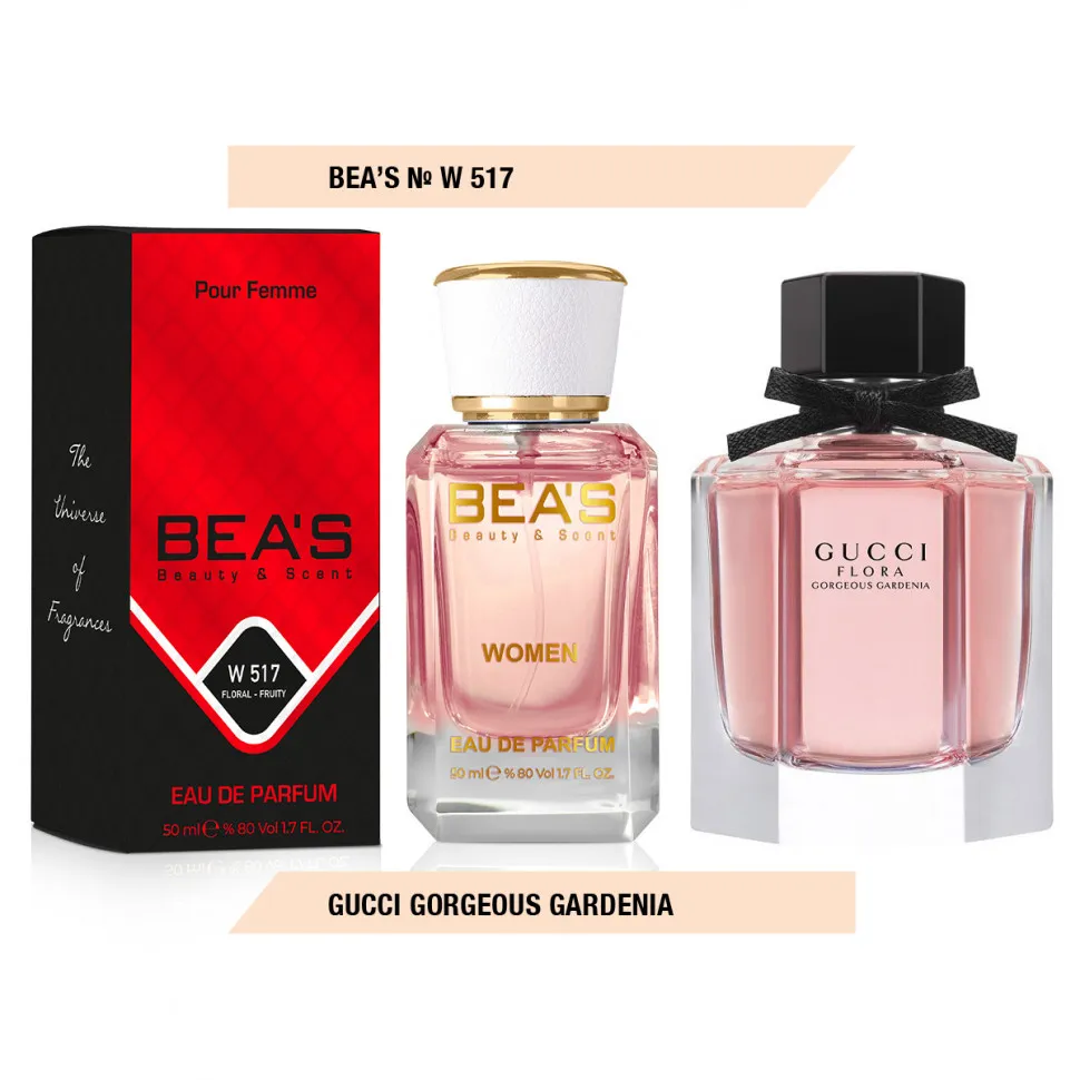 Парфюм BEA'S 50 ml W 517 Gucci Gorgeous Gardenia for women