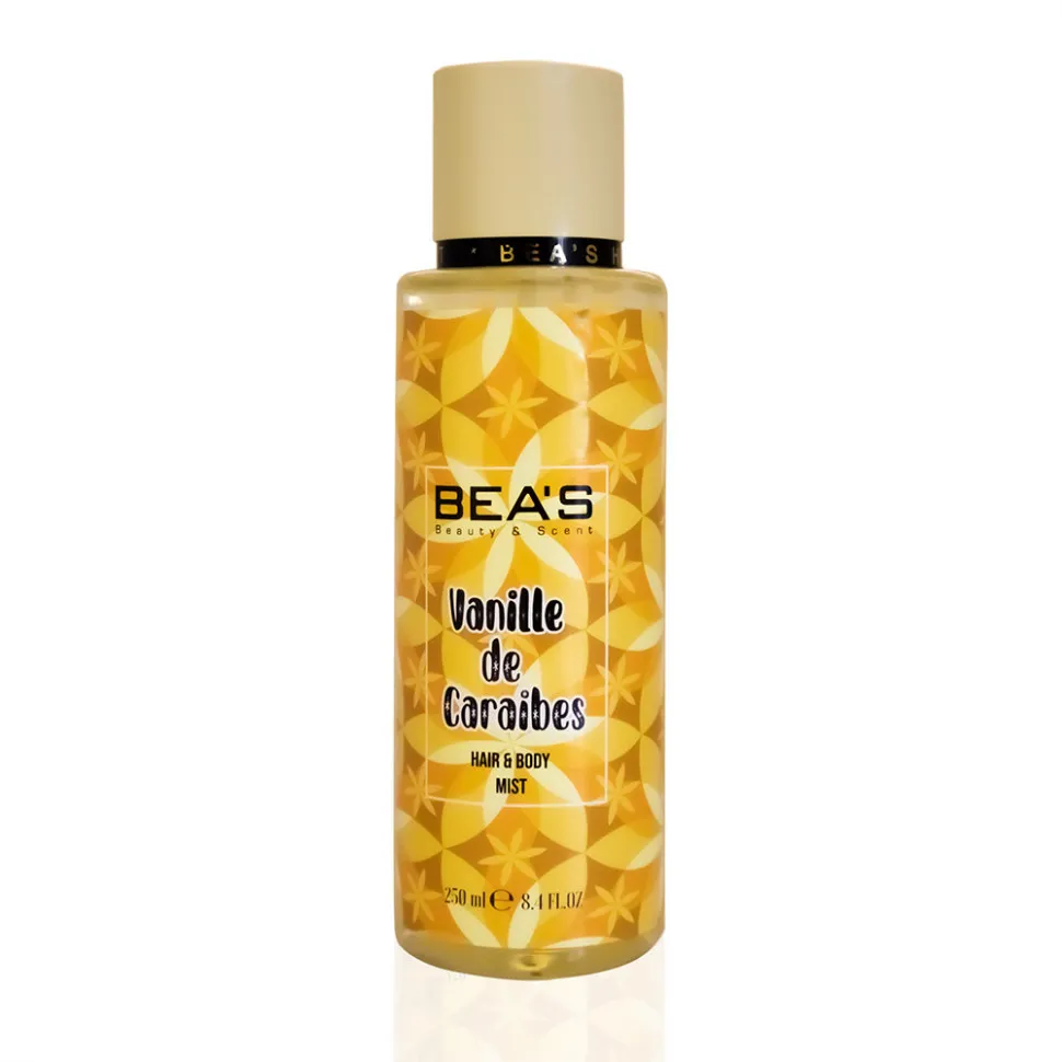 Мист для тела и волос BEA'S Body & Hair Vanille De Caraibes 250 ml