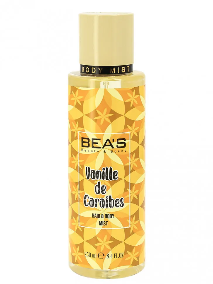 Мист для тела и волос BEA'S Body & Hair Vanille De Caraibes 250 ml
