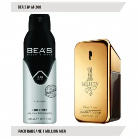 BEA'S Дезодорант M208 Paco Rabbane 1 Million Men 200 мл