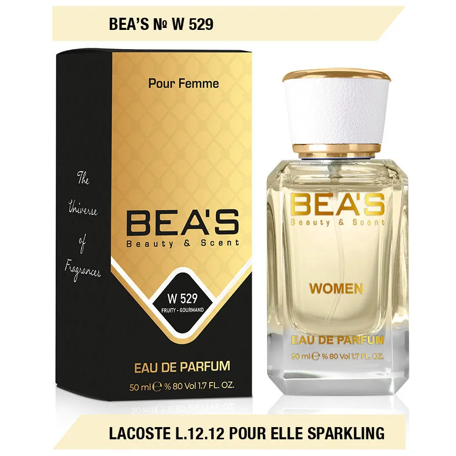Парфюм BEA'S 50 ml W 529 Lacoste L.12.12 Pour Elle Sparkling for women
