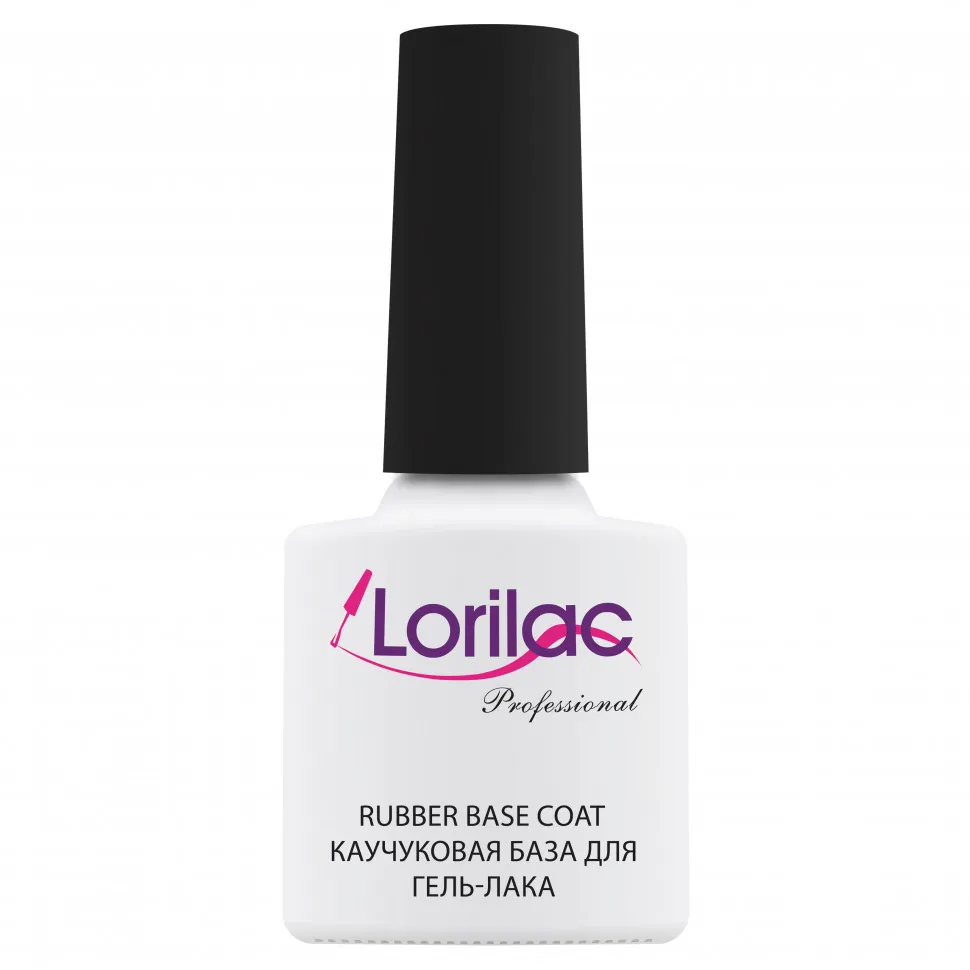 Lorilac каучуковая база для гель-лака 10 ml