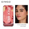 9139-06 O.TWO.O Матовый крем для румян 3в1 Pick Me 10г Глубокий красный