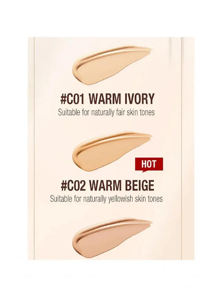 SC038-3 O.TWO.O Тональный крем с матовым покрытием Warm Natural 30ml