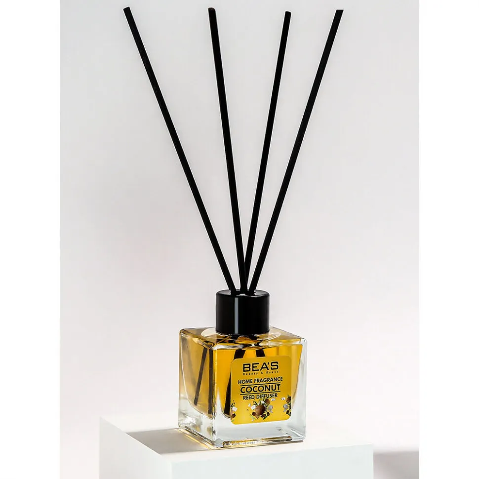 Ароматический диффузор с палочками BEA'S Coconut - Кокос - 50 ml