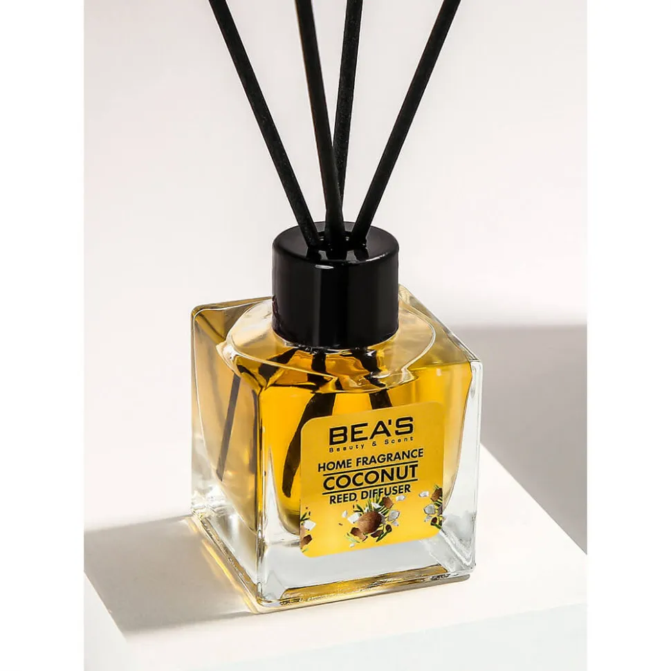 Ароматический диффузор с палочками BEA'S Coconut - Кокос - 50 ml