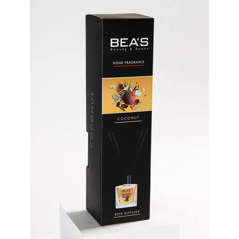 Ароматический диффузор с палочками BEA'S Coconut - Кокос - 50 ml
