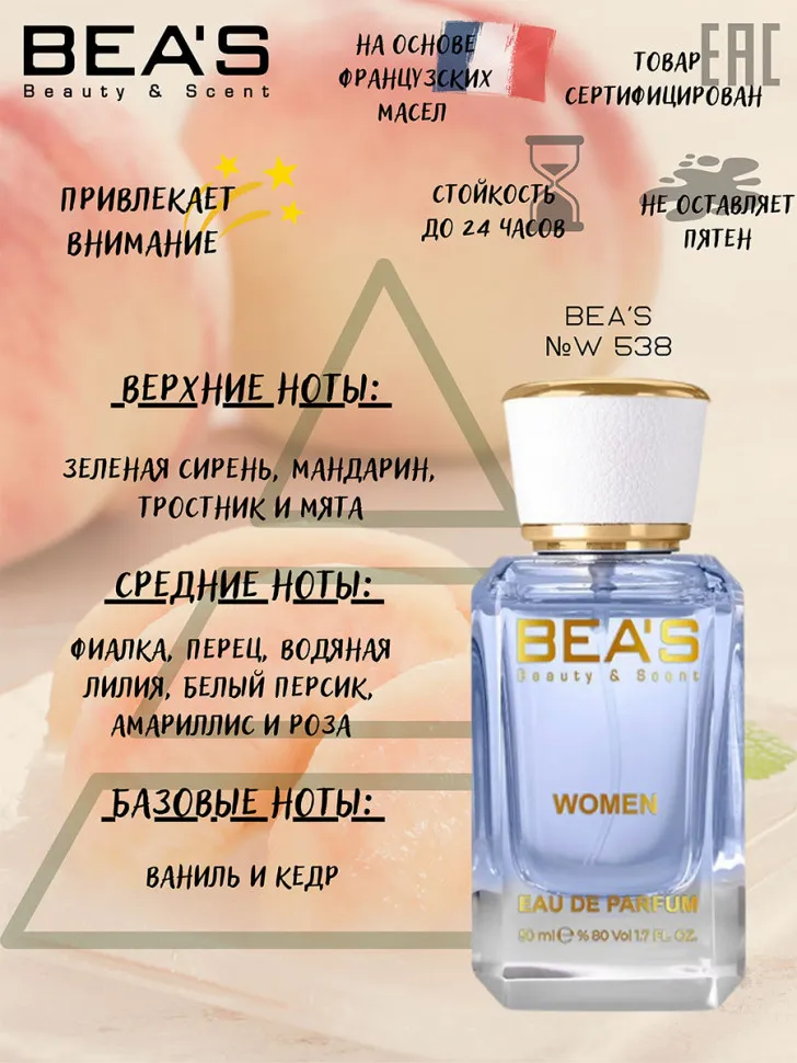 Парфюм BEA'S 50 ml W 538  Kenzo L'Eau Pour for women