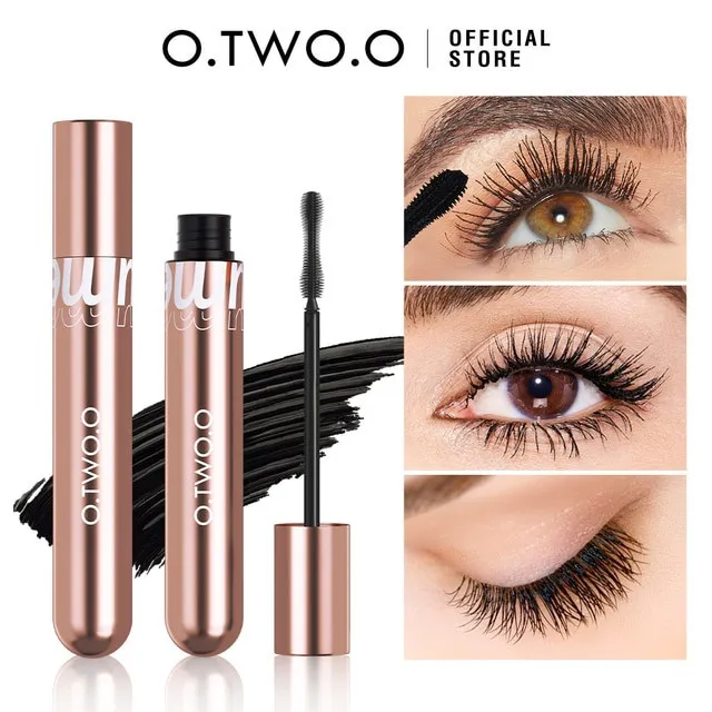 SC046 O.TWO.O Водостойкая тушь для ресниц объем и удлинение черная 9 ml