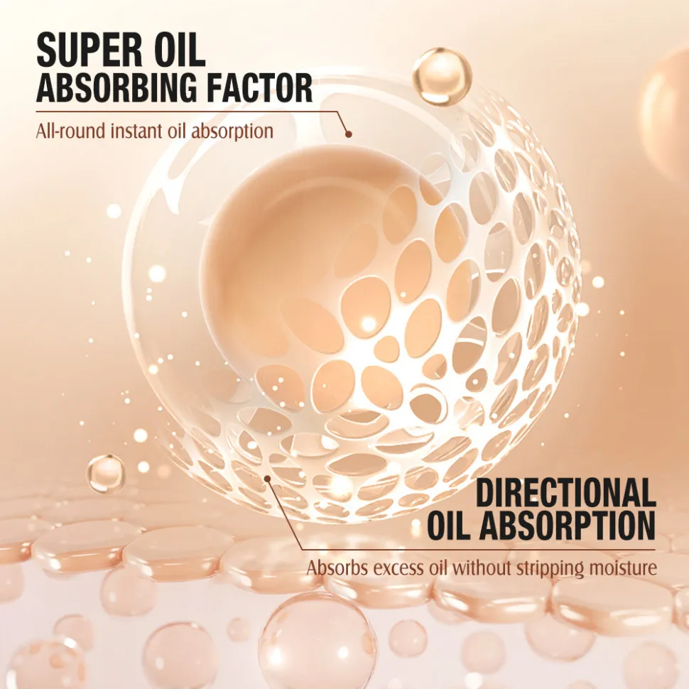 SC053-02 O.TWO.O Трехцветная рассыпчатая пудра 9 g