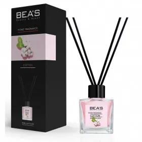 Ароматический диффузор с палочками BEA'S Cotton - Хлопок - 50 ml