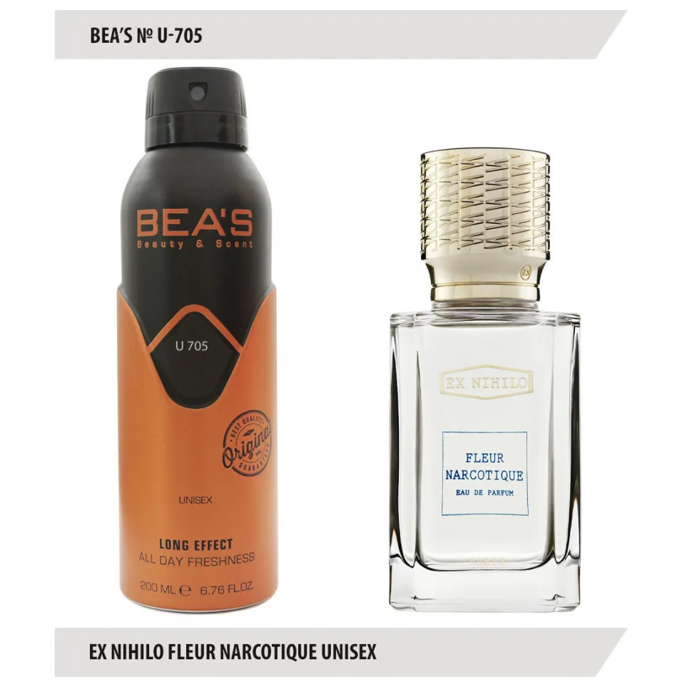 BEA'S Дезодорант U705 Ex Nihilo Fleur Narcotique Unisex 200 мл