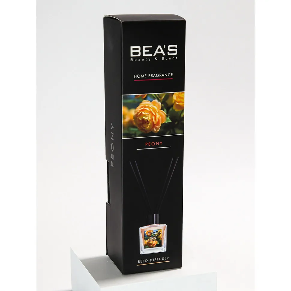 Ароматический диффузор с палочками BEA'S Peony - Пион - 50 ml