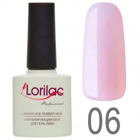 Lorilac камуфлирующая база для гель-лака 10 ml #6